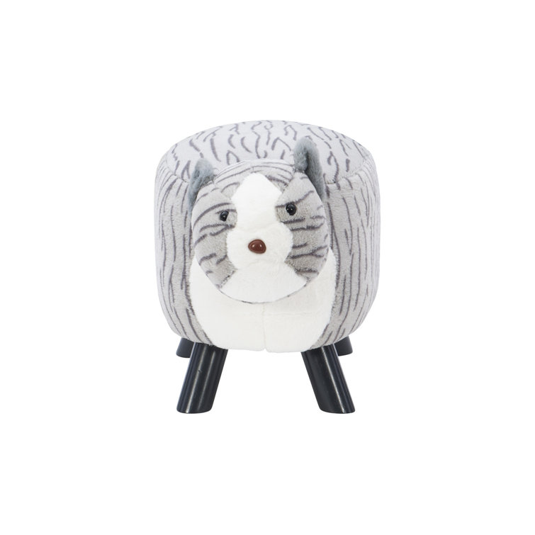 Harriet Bee Gator Tabby Cat Kids Novelty Stool Wayfair